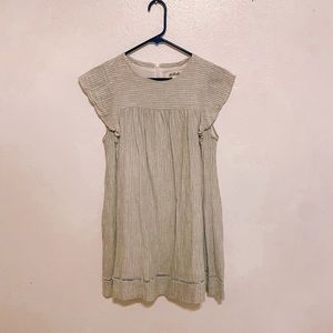 Mini linen dress
